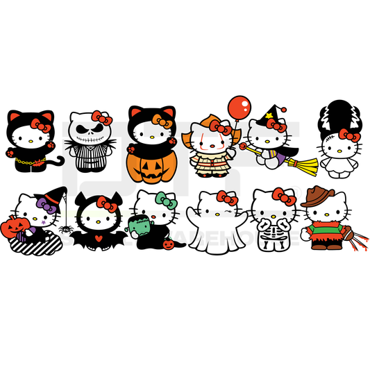 Kitty horror UV DTF